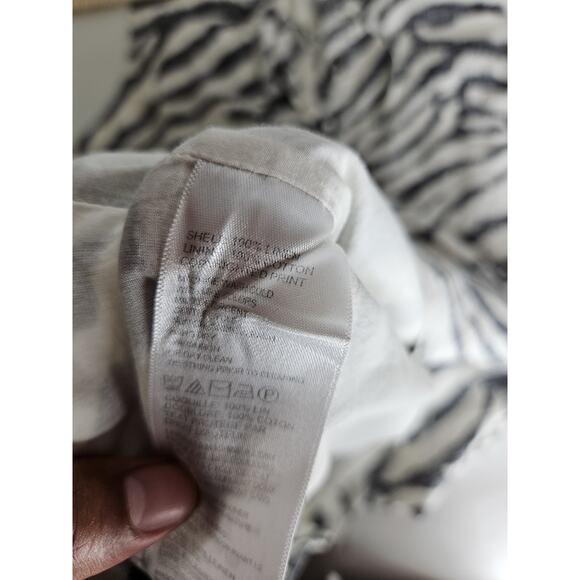 TOMMY BAHAMA Linen ZEBRA PRINT SLEVELESS DRESS SIZE S/P - Picture 5 of 6